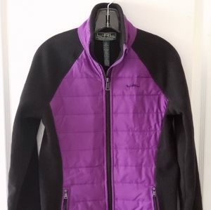 Ralph  Lauren Active Fleece/ Quilted Jacket